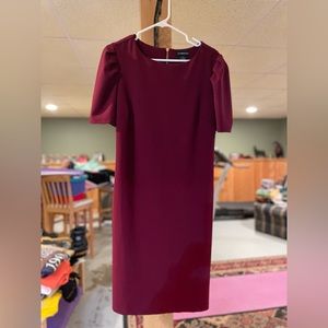 Women’s Liz Claiborne burgundy dress